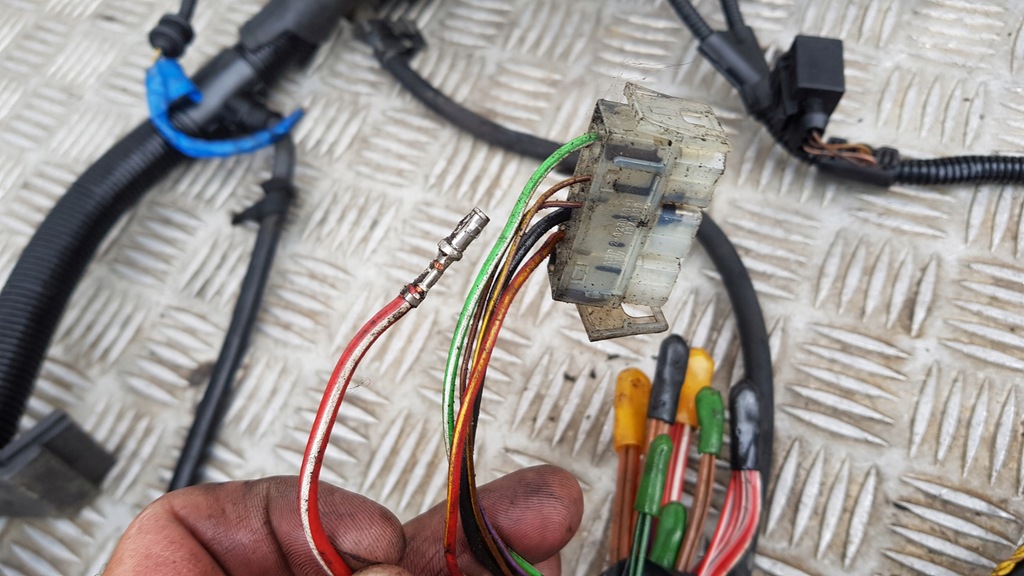 фото №10, Bmw e39 525d 530d жгут двигателя монтажная