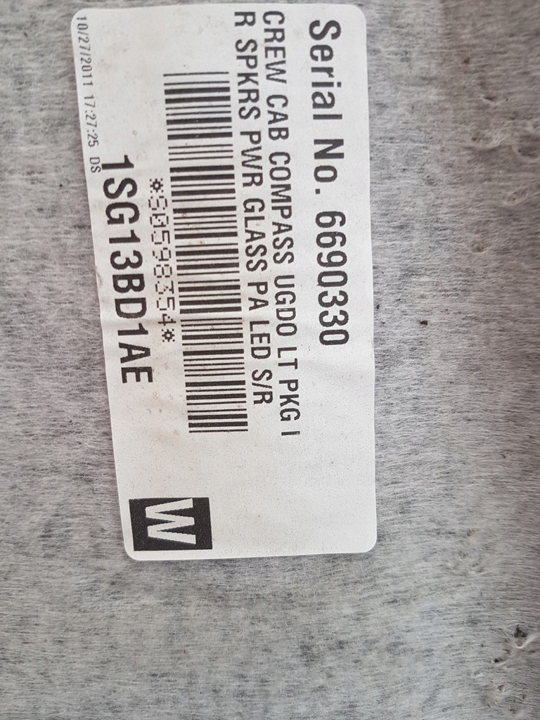 фото №11, Dodge ram 09- потолок usa crew cab люк