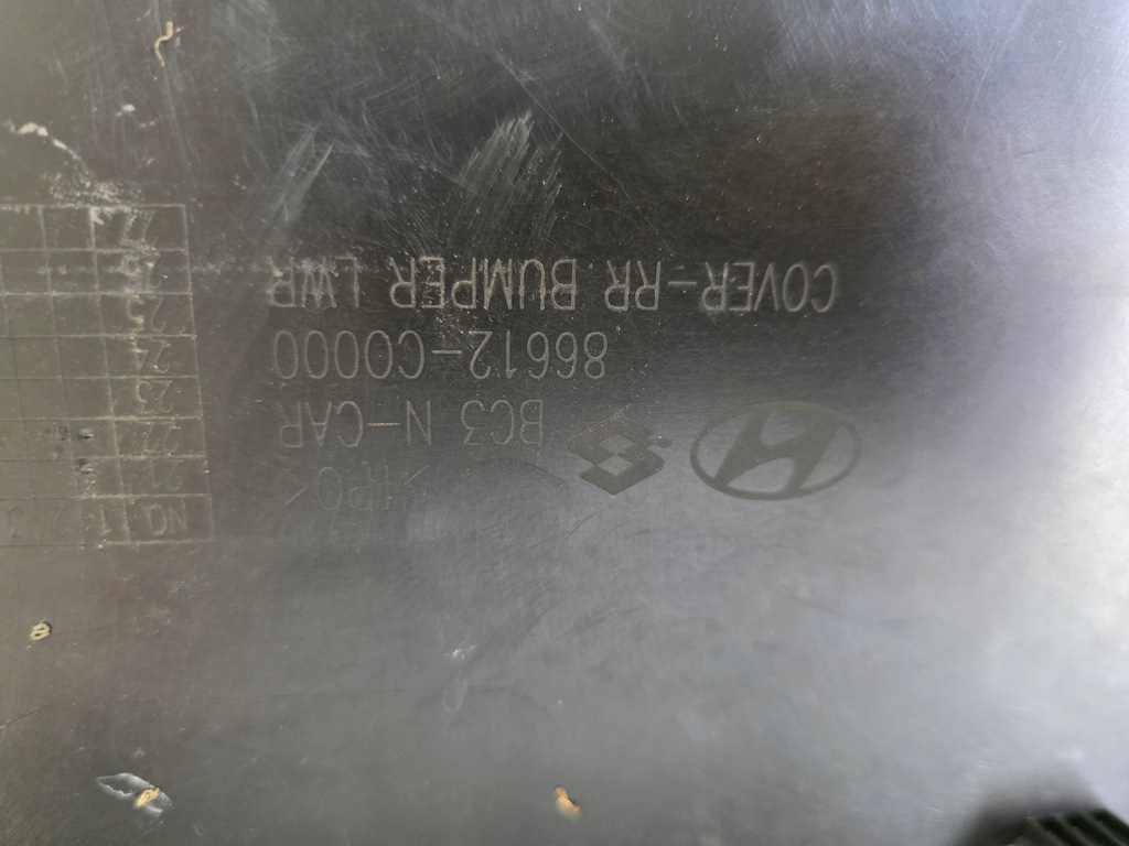 фото №14, Диффузор бампера задняя hyundai i20 iii n-line 86612-c0000 20-