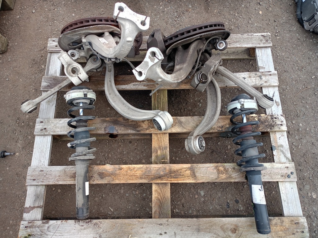 фото №9, Поворотний кулак амортизатор диск важелі перед rh lh audi q5 sq5 ii 80a