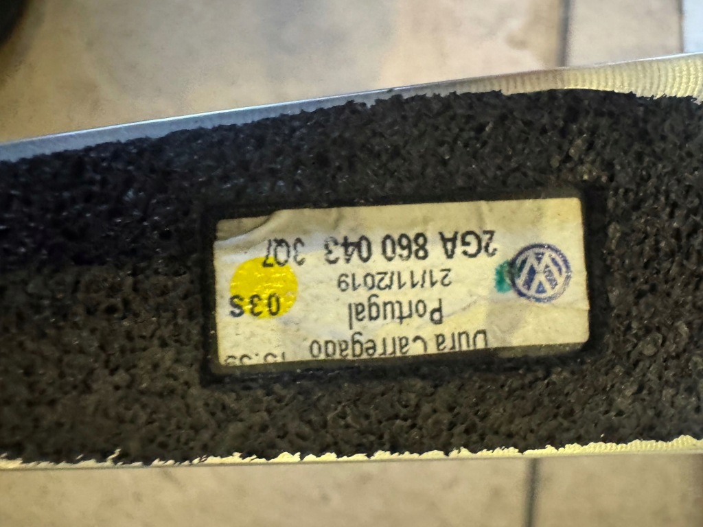 фото №2, Рейлинги кровельные volkswagen t-roc 2ga860043 genuine 2021