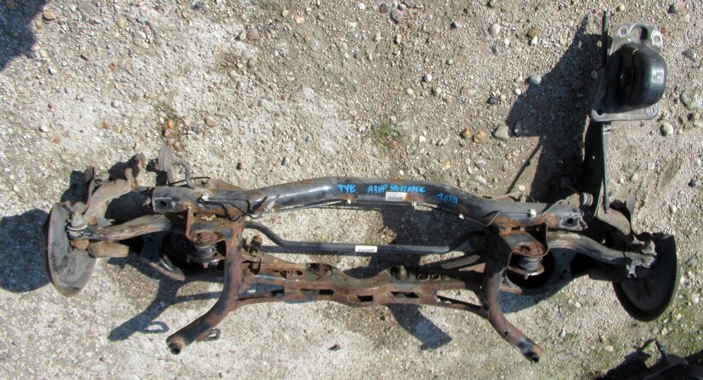 фото №1, Audi a3 8p sportback lift балка oś подвеска задняя