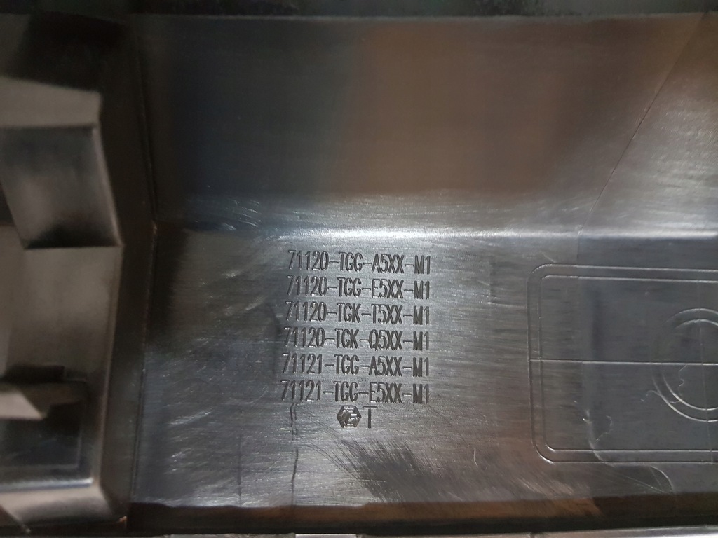 фото №7, Решётка радиатора решётка радиатора бампера bez pdc lift nowa oem honda civic 10 x 19-21