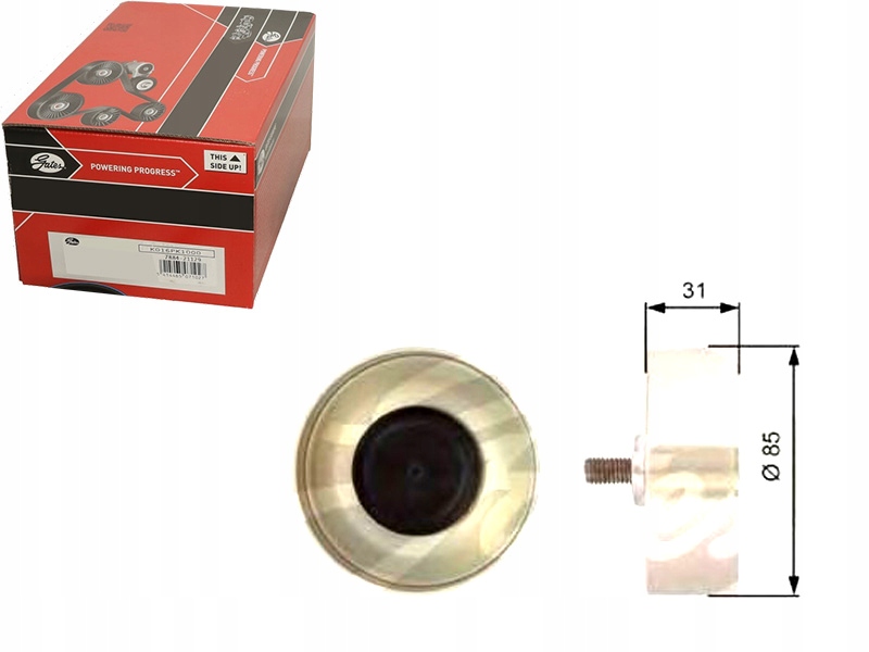 фото №1, Ролик направляющая ремень bmw 5 e60 5 e61 6 e63