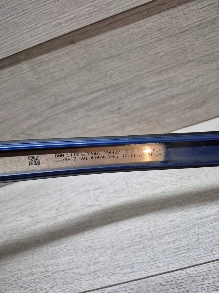 фото №9, 11254. bmw 4 g26 молдинг рейлинг крышный левый 7491409