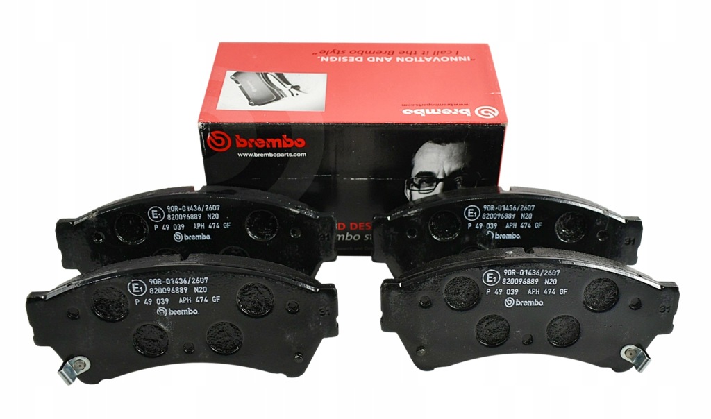 фото №1, Brembo p 49 039 набор тормозных колодок тормозных, тормоза дисковые