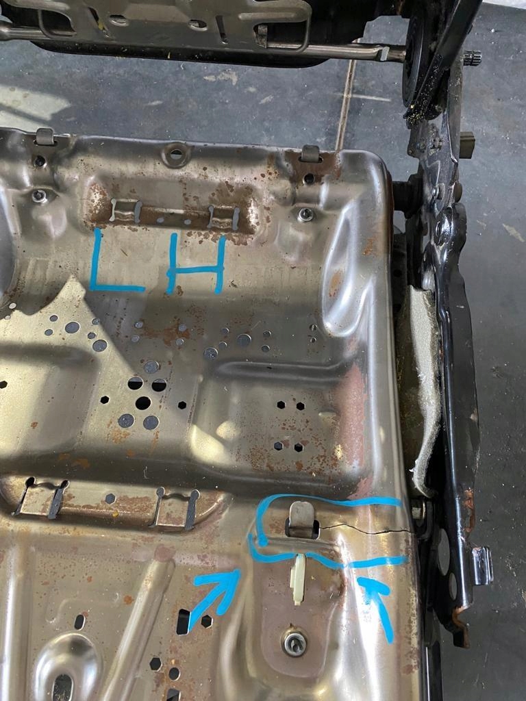 фото №9, Каркас сидіння fiat freemont journey