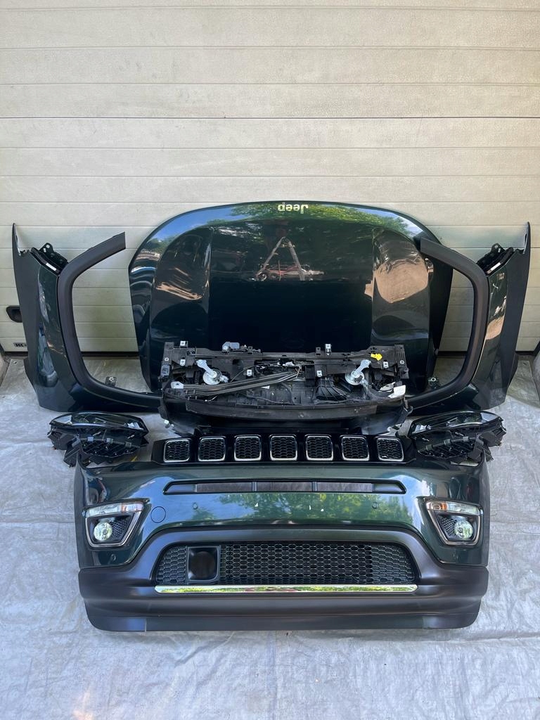 фото №1, Jeep compass 2018-2021 капот бампер радиатор