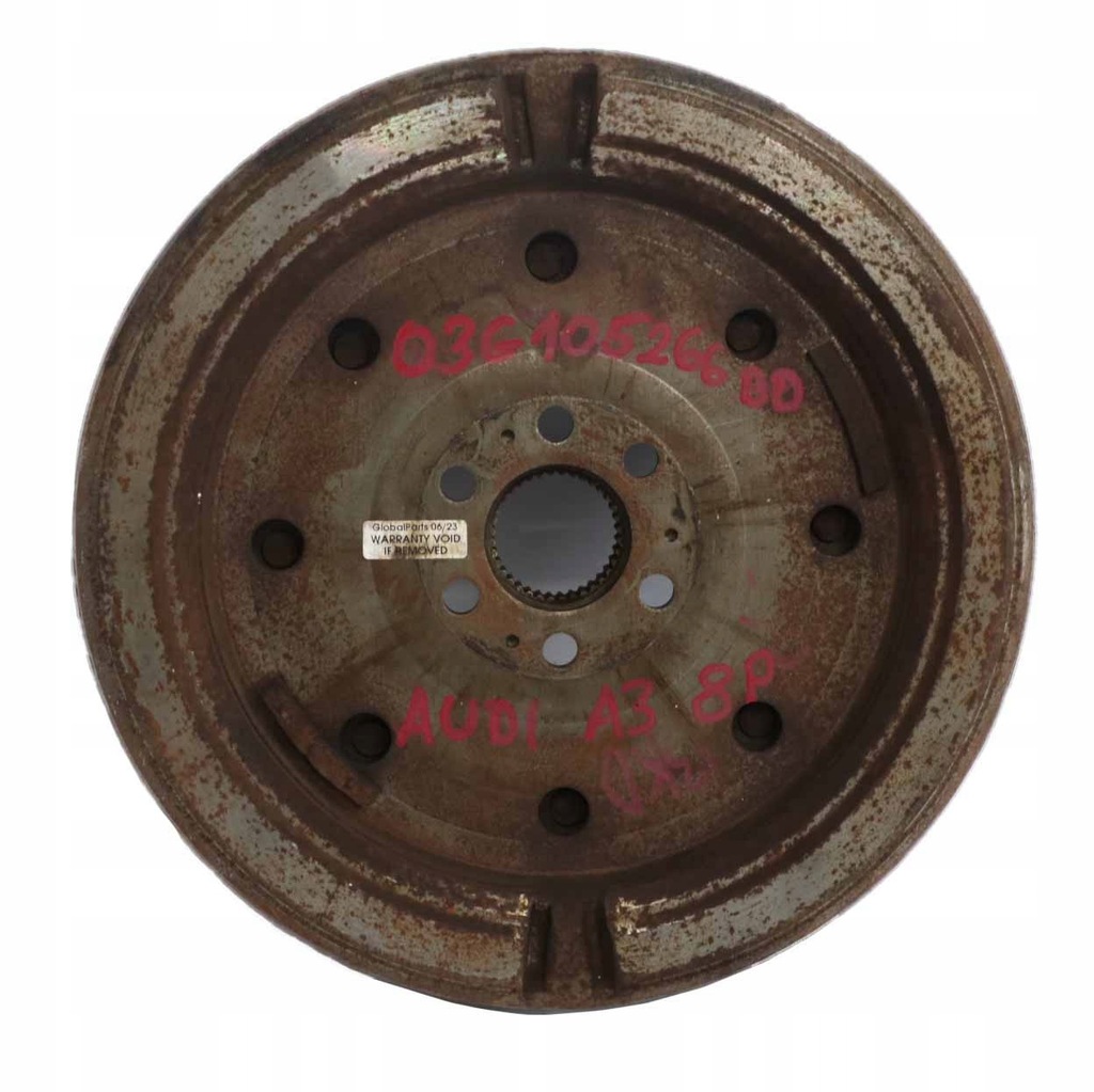 фото №12, Audi a3 8p 2.0tdi колесо двухмассовый 03g105266bd