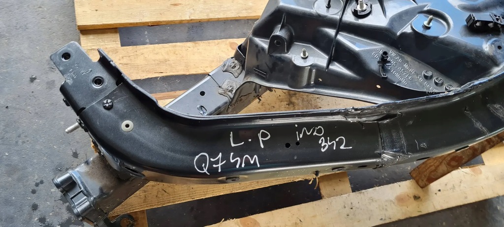 фото №13, Q7 4m ii sq7 лонжерон чверть ліва лівий перед lz7s підкрилок