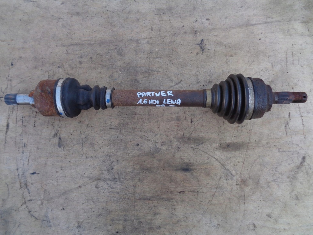 фото №1, Привідний вал ліва перед berlingo partner iii 1.6 hdi 08-