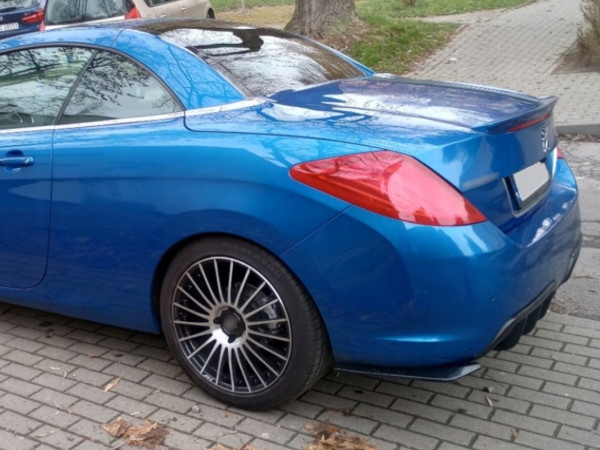 фото №11, 2x подовжувач молдинг бампера задня перед універсальні спліттер тюнінг