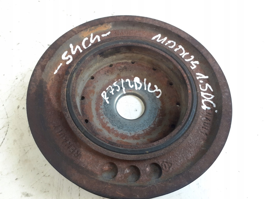 фото №1, Шкив коленчатого вала clio ii modus kangoo 1.5 dci k9k