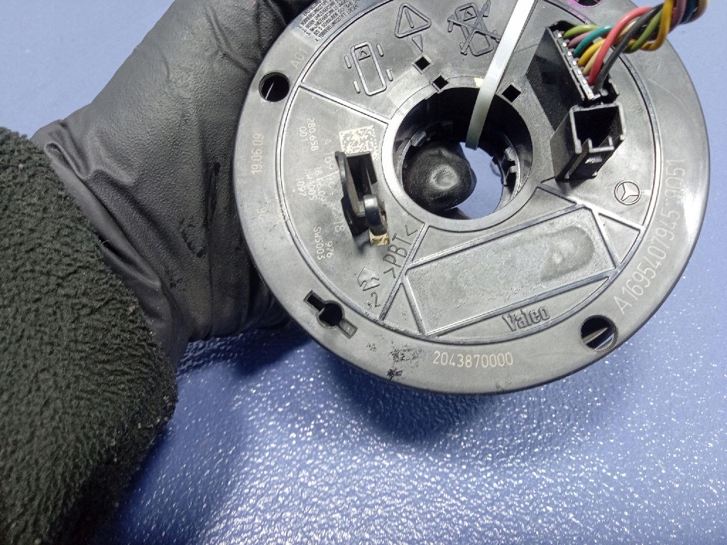 фото №8, Mercedes b klasa w245 стрічка шлейф подушка безпеки. a1695407945