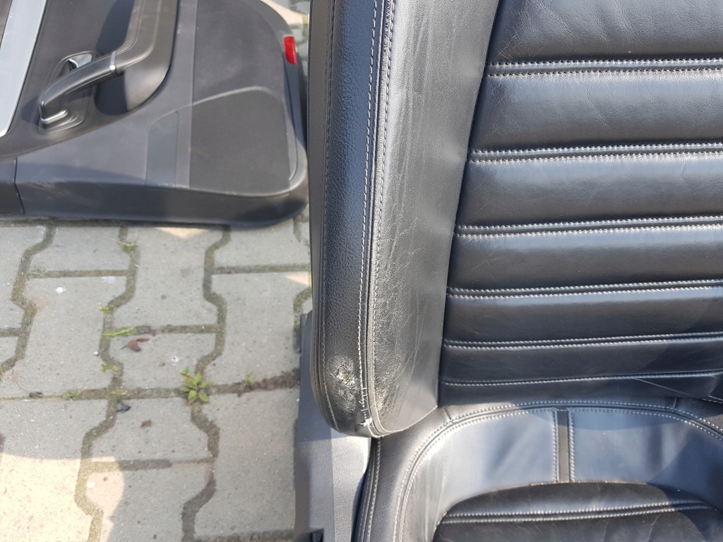 фото №6, Vw passat cc 08-16r сидіння шкіряний заднє сидіння