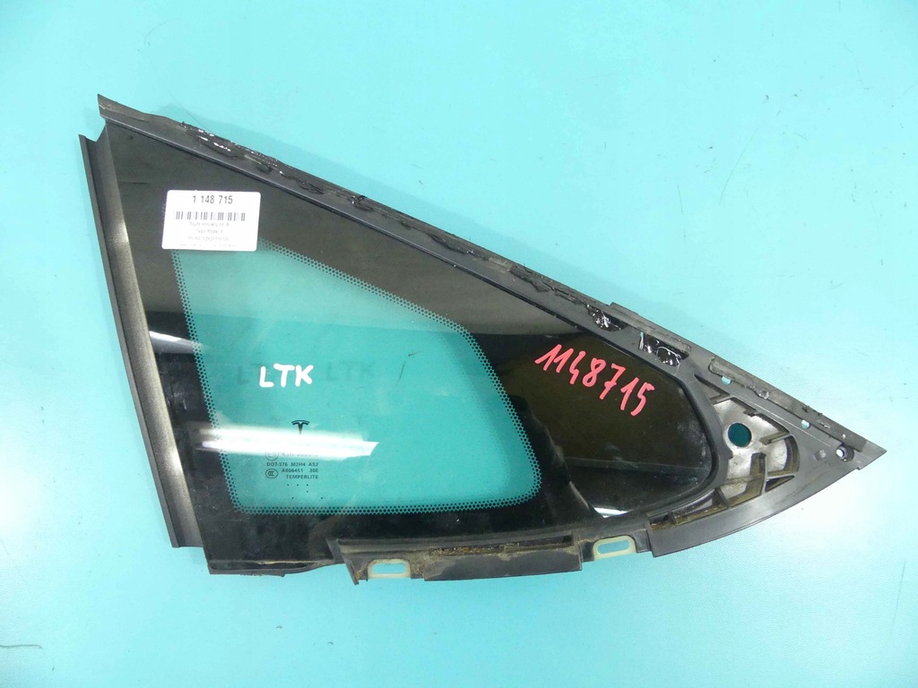 фото №1, Стекло кузовная задняя левая tesla model s