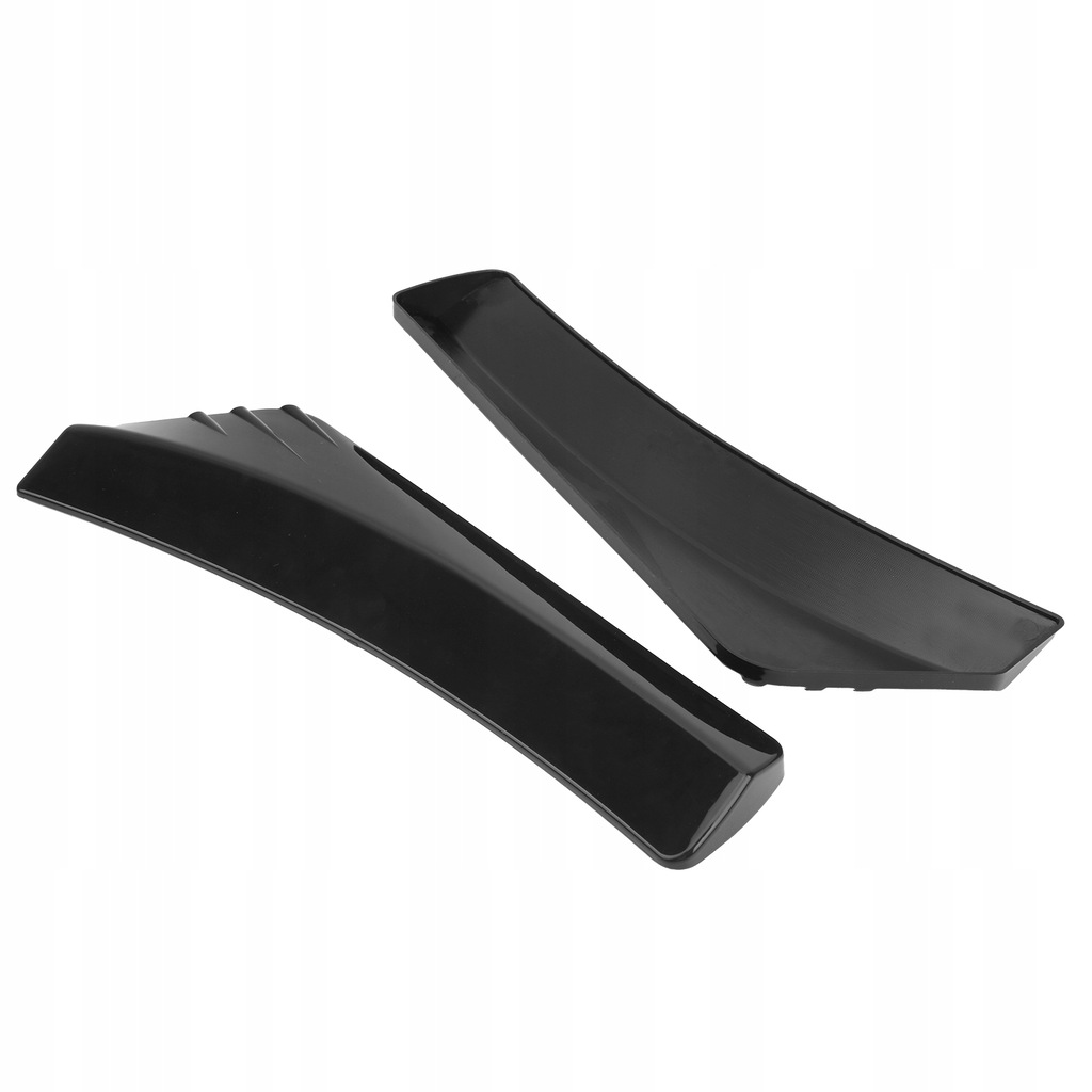 фото №8, 2 szt. блестящий чёрный бампер диффузор splitte