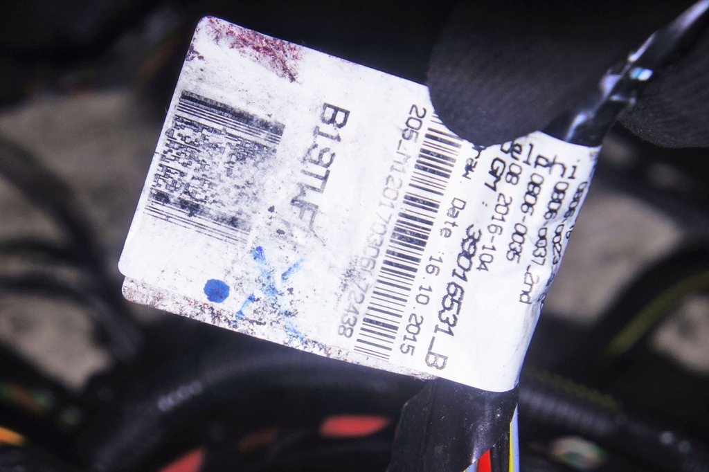 фото №9, Nd016 opel astra k джгут салону кабіни