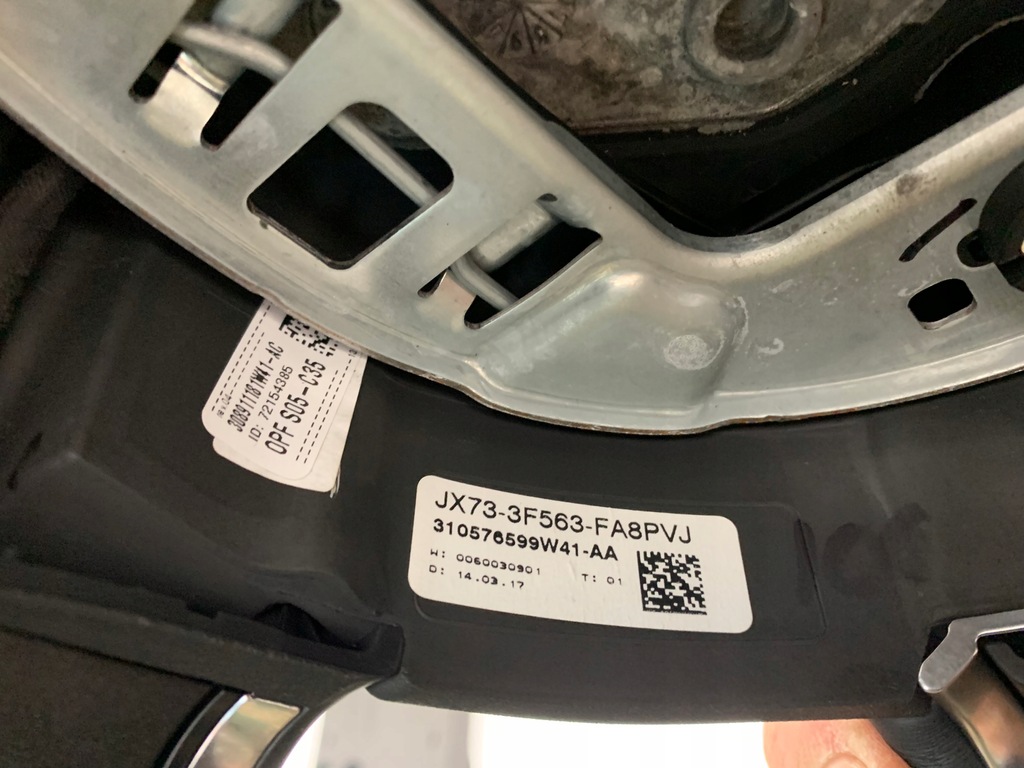 фото №5, Jaguar xf ii x260 воздуховод кожа лепестки переключения multi