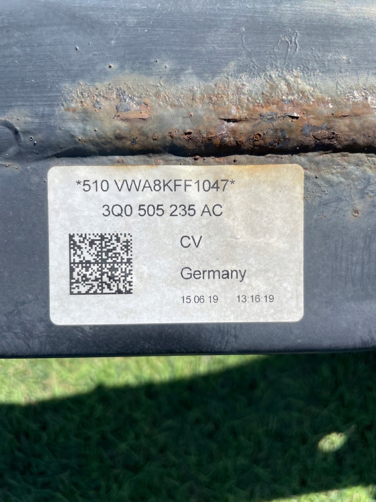 фото №13, Audi q2 q3 volkswagen 3q0505447b 5n0 подрамник подрамник подрамник балка задняя