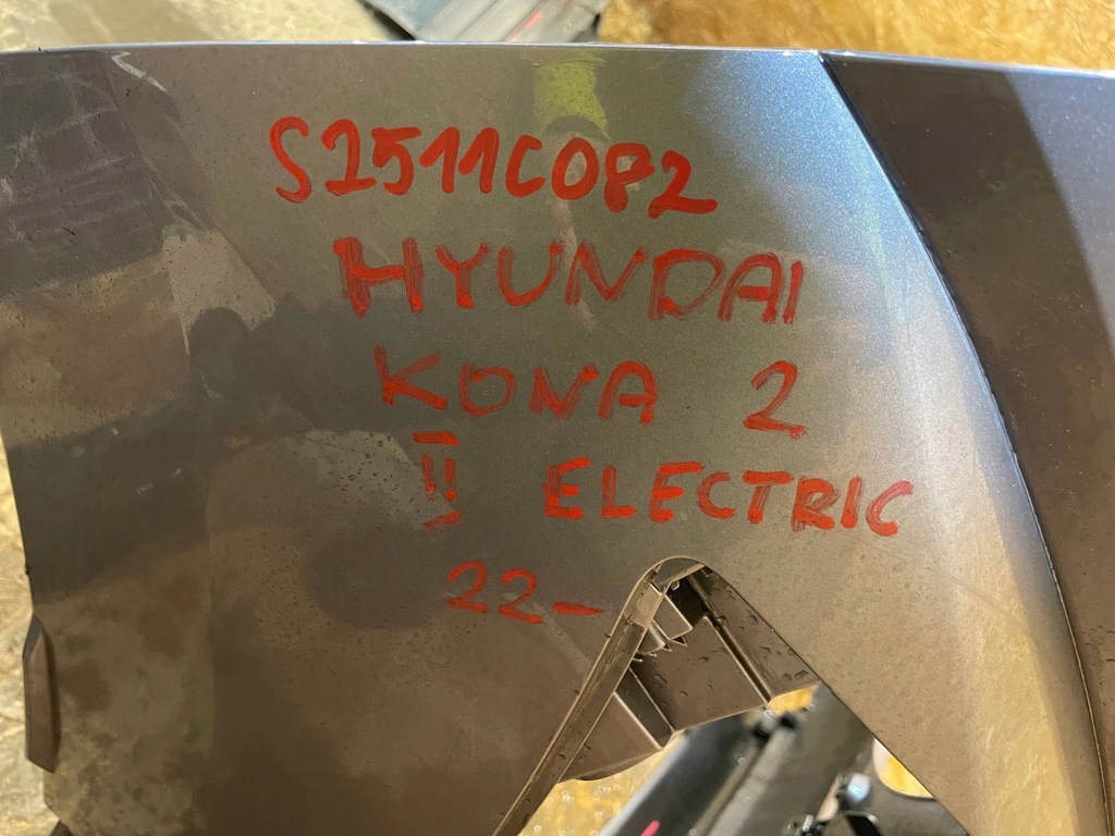 фото №12, Hyundai kona ii 2 sx2 electric ev 23- бампер задняя задний