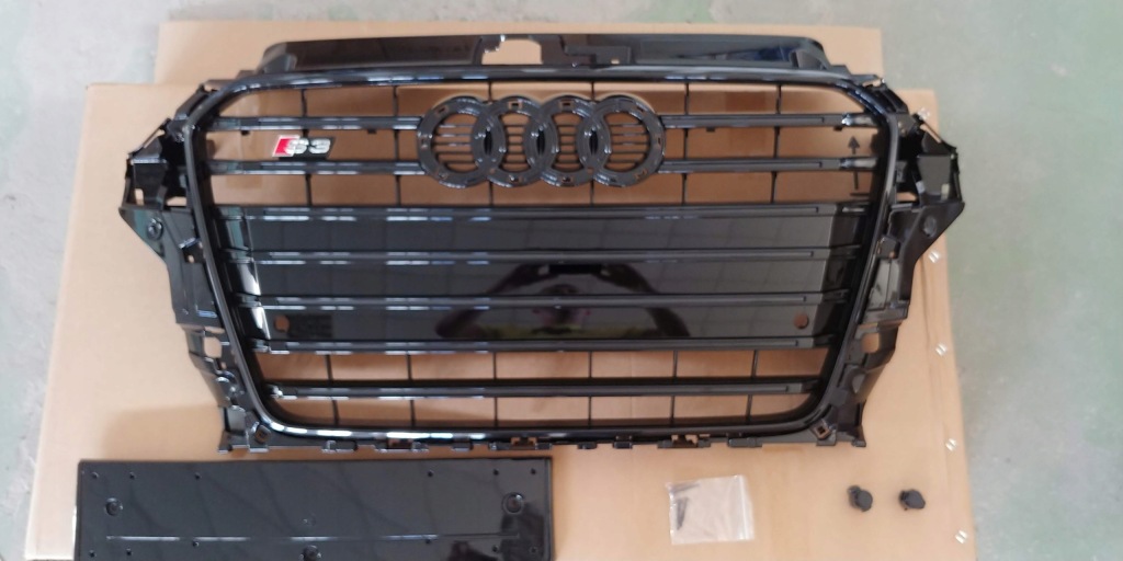фото №1, Решётка радиатора audi a3 2011-2015 стиль s3 black