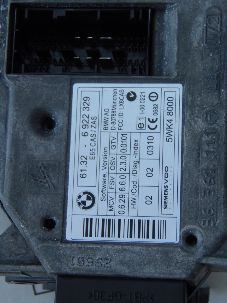 фото №2, Замок зажигания bmw e65