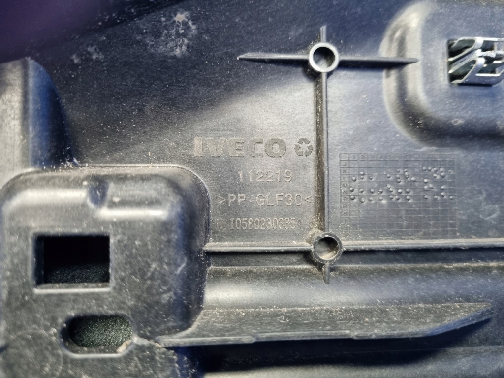 фото №9, Iveco stralis s-way бампер кронштейн решітка радіатора оригінал 05802303354