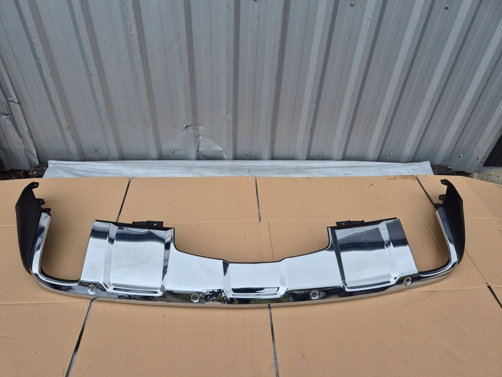 фото №1, Mercedes ml w164 05- диффузор задний хром a1648856825