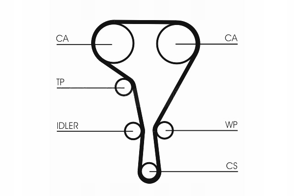 фото №2, Continental ct1127 ремень распределительного вала