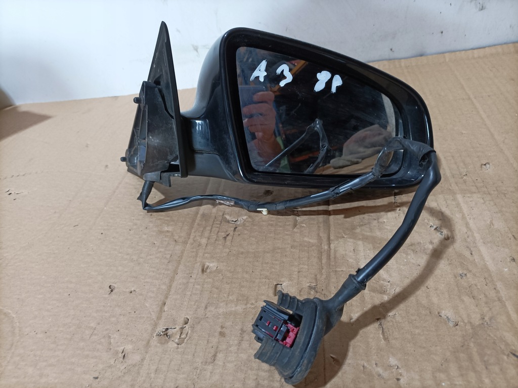 фото №1, Зеркало правое audi a3 8p 5 pinów