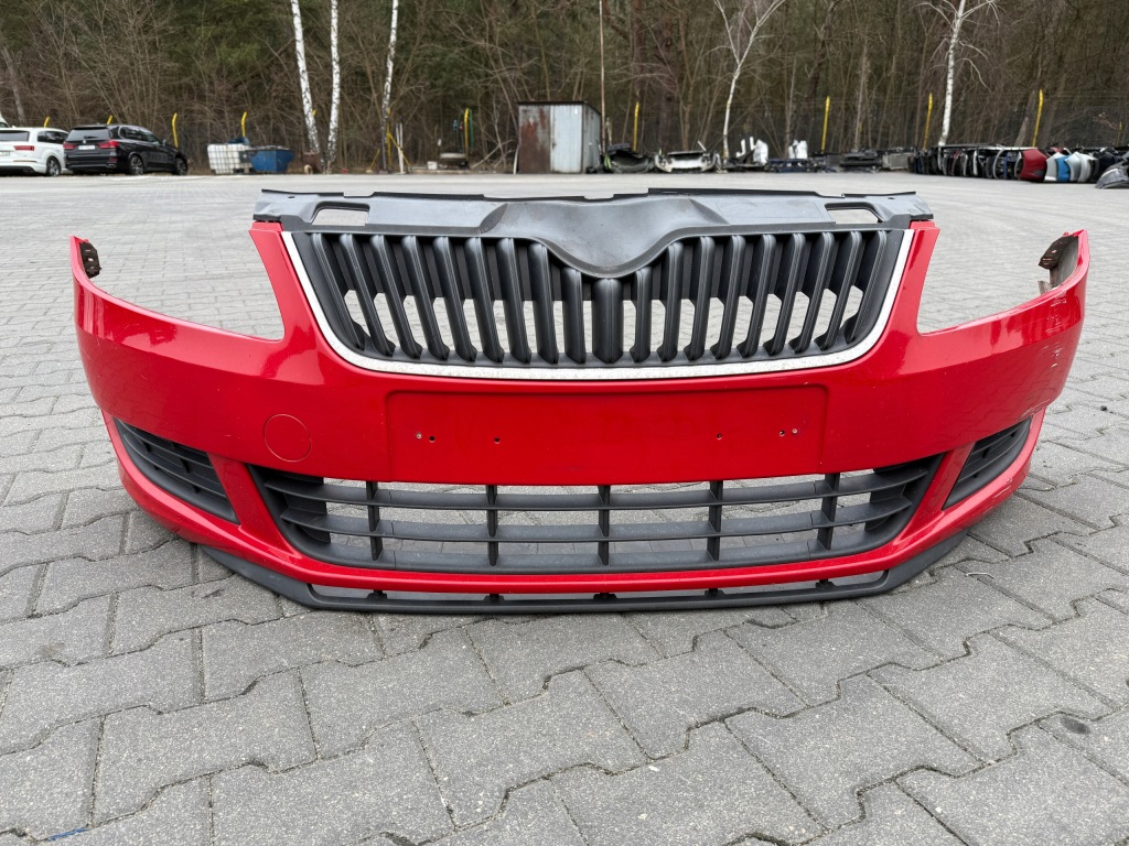 фото №1, Бампер перед передний skoda fabia ii lift