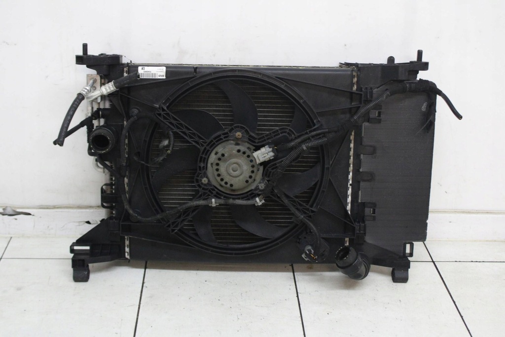 фото №1, Opel meriva ii b 2010r- радіатор wody + вентилятор