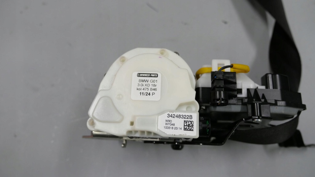 фото №7, Bmw x3 g01 x4 g02 pas безопасности натяжитель правый перед 7469962