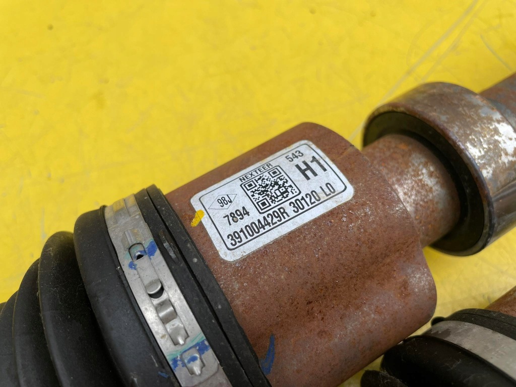 фото №4, Renault clio v привідний вал правий перед e-tech 391004429r