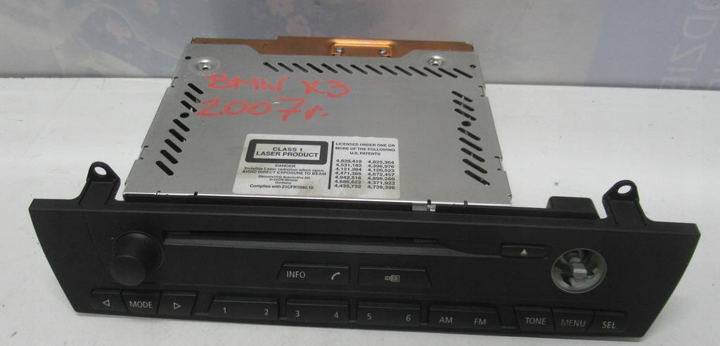 фото №3, Bmw x3 e83 радіо cd 9166376