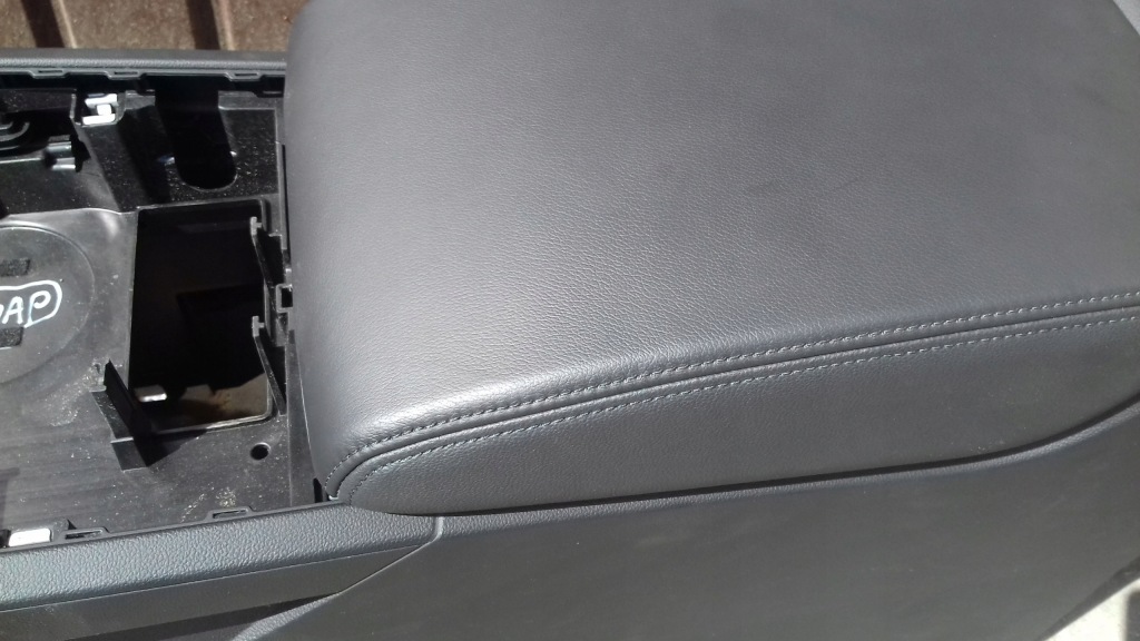 фото №5, Тунель середній підлокітник vw touareg iii шкіра