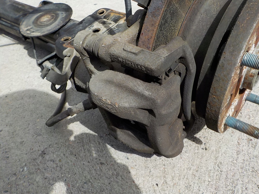 фото №4, Ford transit custom 12-19 oś балка подвеска задняя