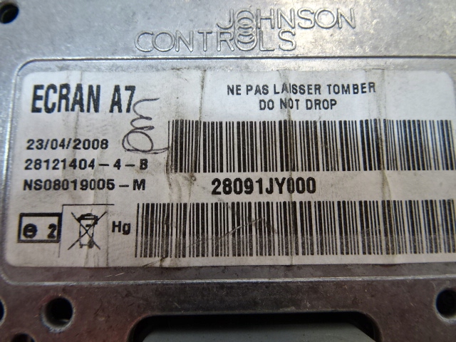 фото №8, Renault koleos i дисплей навигации 28091jy000