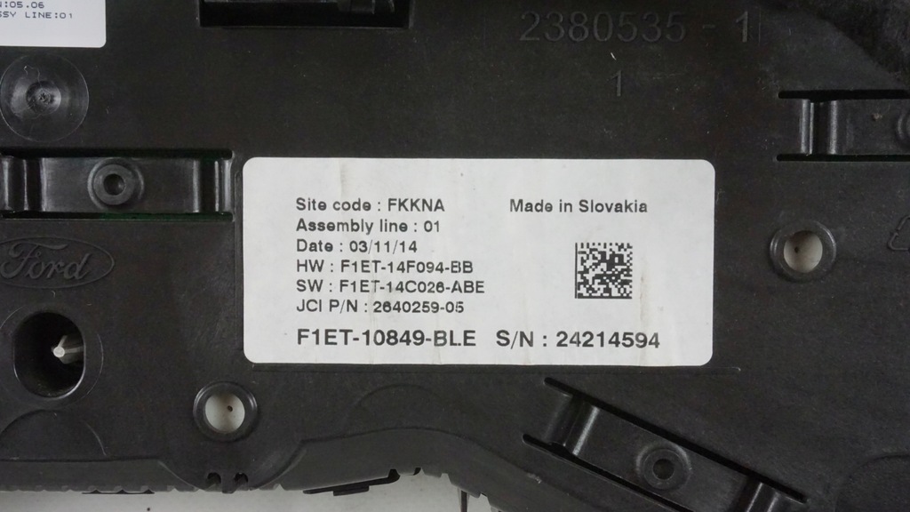 фото №9, Счетчик дисплей приборы ford focus 3 iii mk3 f1et-10849-ble europa eu
