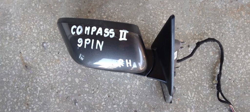 фото №1, Зеркало правое 9 pin jeep compass ii