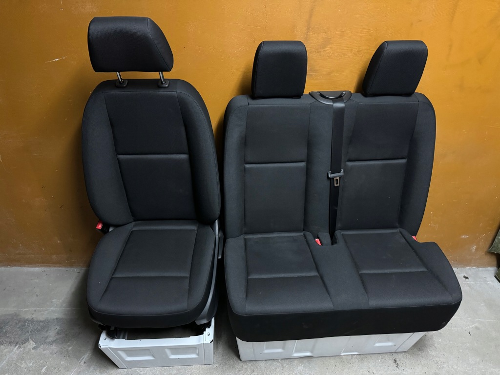 фото №1, Сиденье сиденья комплект sprinter w910 w907 водителя пассажира 2+1 idealne