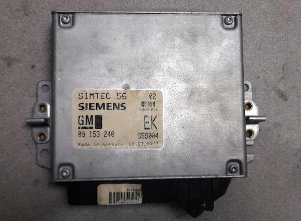 фото №1, Бортовий комп'ютер двигуна opel vecra-b 2,0kat