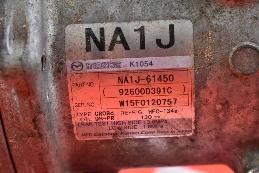 фото №6, Компресор насос кондиціонера 92600d391c mazda mx-5 iv nd 2.0 skyactiv 160km