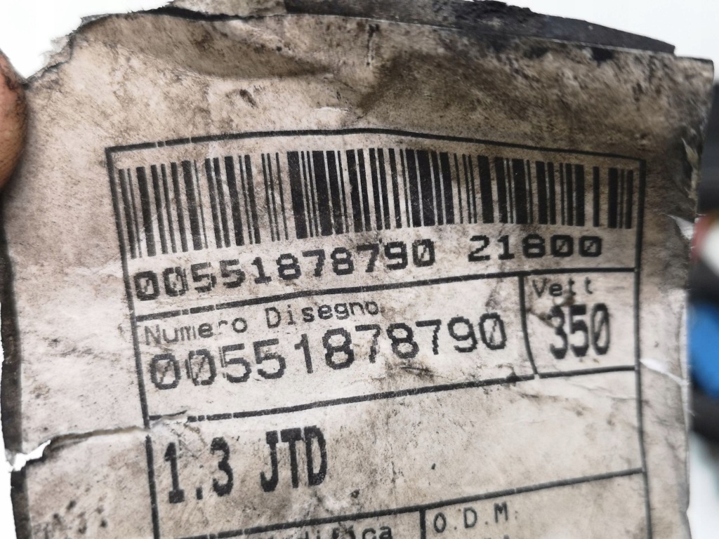 Купить 2005 fiat idea жгут двигателя 00551878790