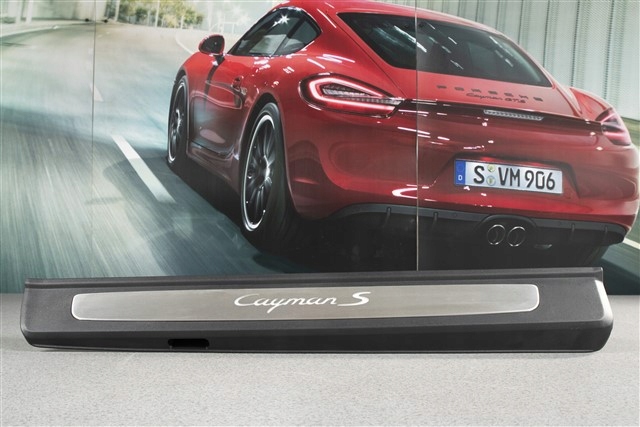 фото №8, Porsche 718 cayman s 981/982 listwy/próg підсвітка