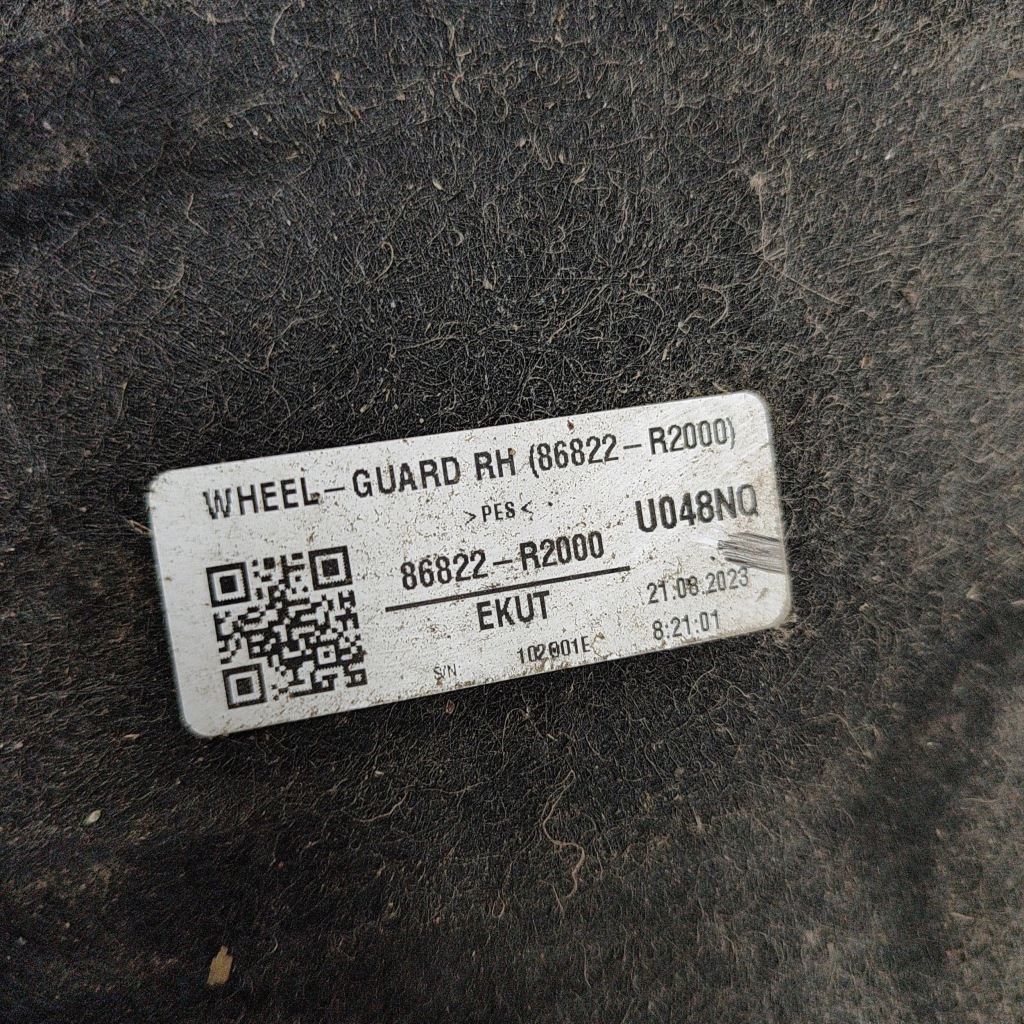 фото №6, Kia sportage 2023 правая сторона подкрылок задние