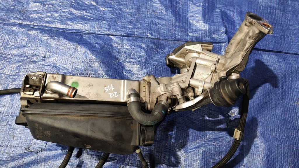 фото №9, Клапан egr kompletny радиатор датчик шланг mercedes w212 2.2 cdi om651