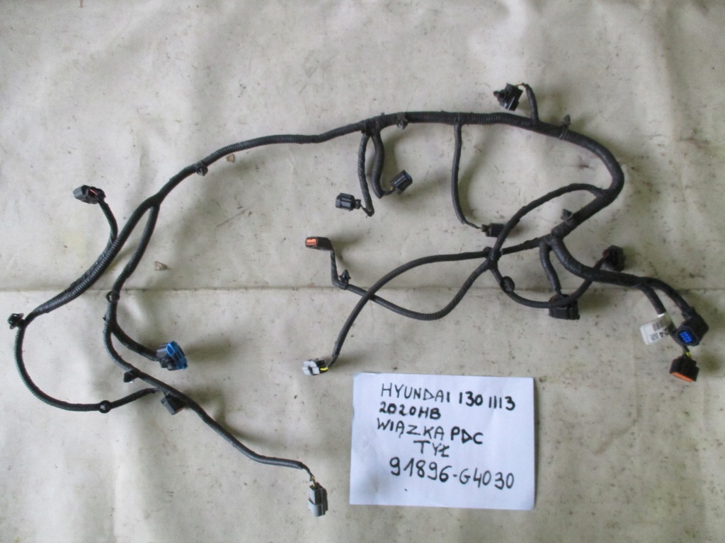 фото №6, Жгут бампера hyundai i30 iii 3 hb 91896-g4030