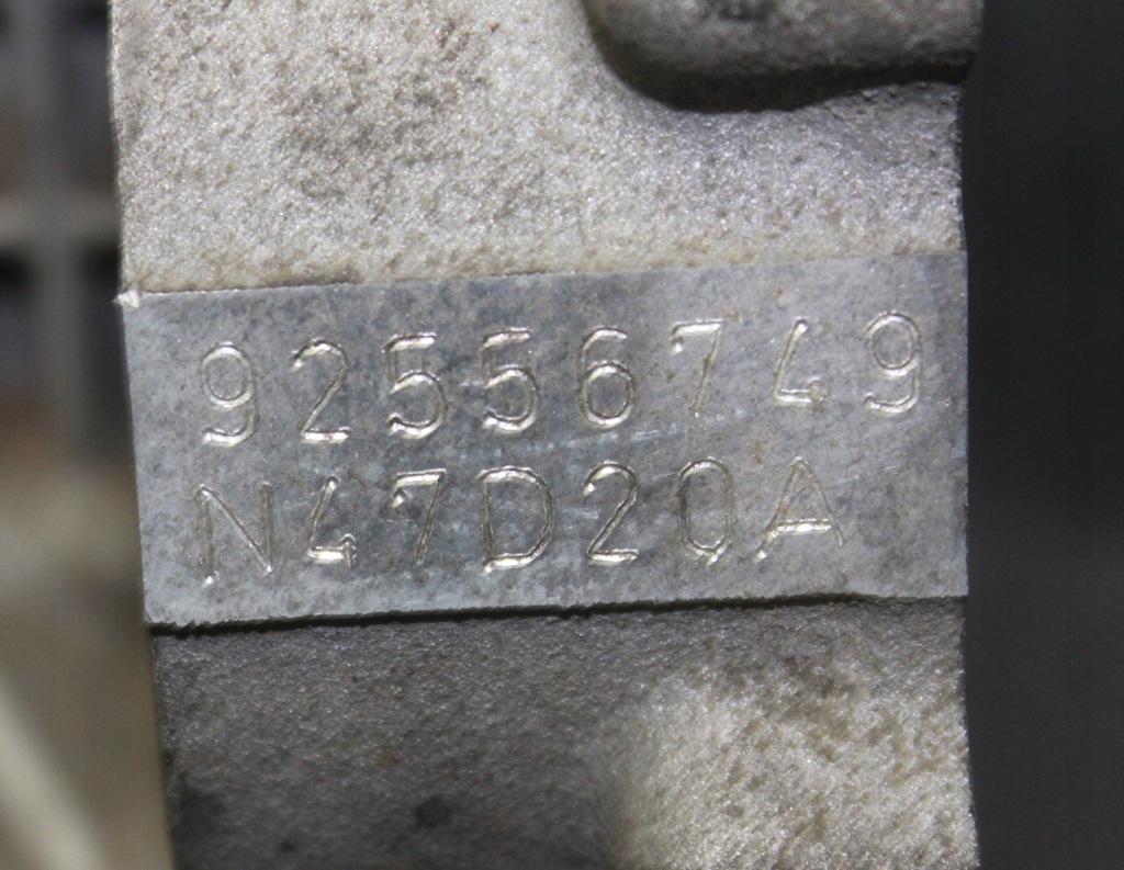 фото №9, Bmw e81 e87 e90 e60 x3 e83 - 1.8d 2.0d 177km n47d20a блок двигуна